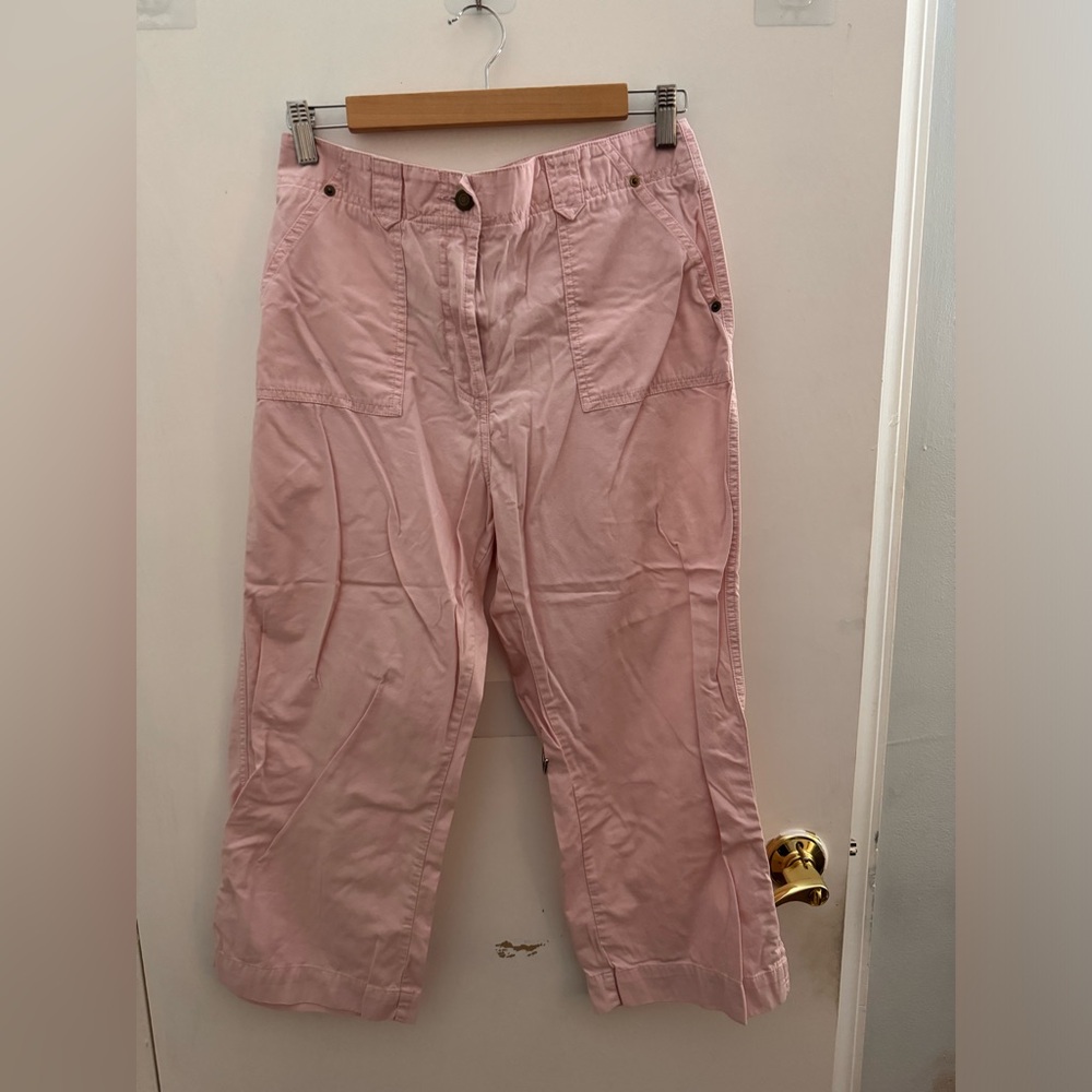 Marc and Spencer’s Pink Cargo Capri Pants – Size 6